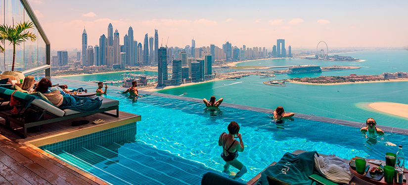 roof-top pool
